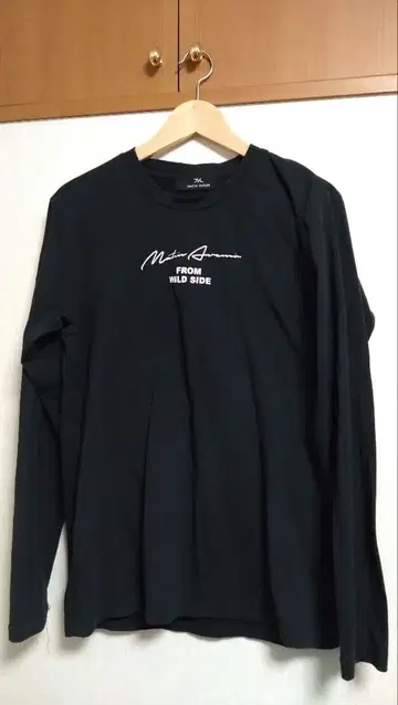 마탕아브니르 긴팔 티셔츠 블랙 M 사이즈 아사쿠라 미쿠루