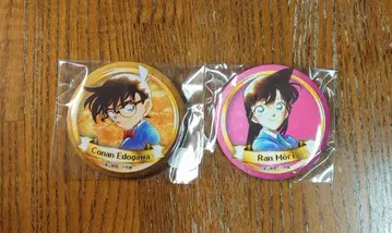 명탐정 코난 코난 백화점 캔뱃지/란&코난