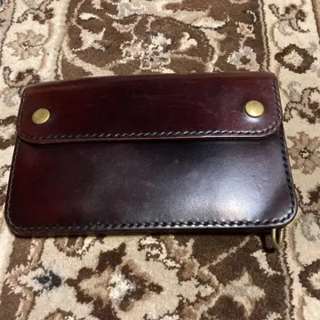 EVER-SHINE 코르도반 장지갑 다크 브라운