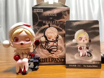 POP MART 스컬 팬더 The Duality White