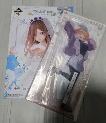 5등분의 신부 제일복권 C상 나카노 미쿠 피규어