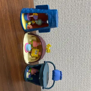 스펀지밥 캐릭터 집 3개 세트