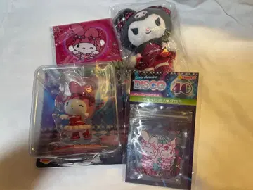 Sanrio characters Disco 마이멜로디 쿠로미 4종 세트