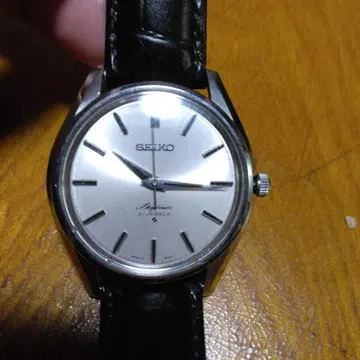 SEIKO 수동 와인딩 시계 실버 다이얼 1970년대
