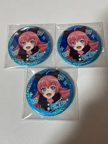 뱅드림 11th 츄츄 캔뱃지 3개