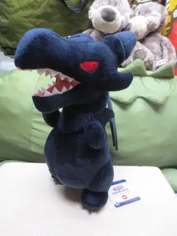 택 포함 미사용 유희왕 드래곤 BIG 봉제 인형 레드 아이즈 블랙 드래곤