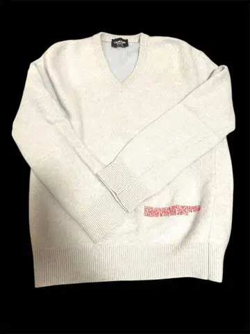 CALVIN KLEIN V넥 니트 스웨터 여성용