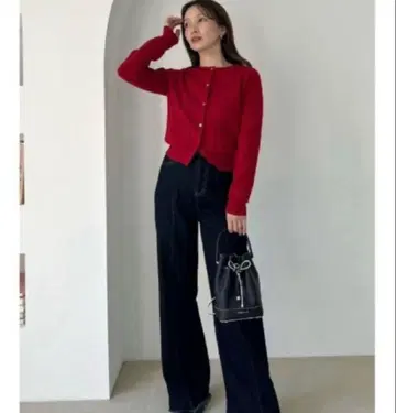 FRAY I.D 플레이아이디 베이직 플레어 데님 팬츠