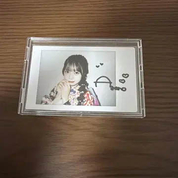 CUTIE STREET 마스다 아야노 후리소데 사인 폴라로이드