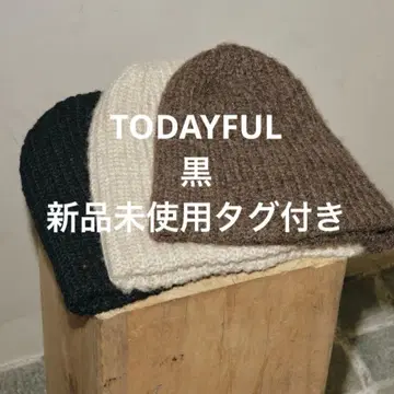 택 포함 새상품 TODAYFUL Volume Knit Beanie 비니