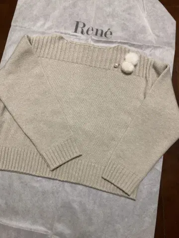 [ 미사용품 ] 르네 Rene 니트