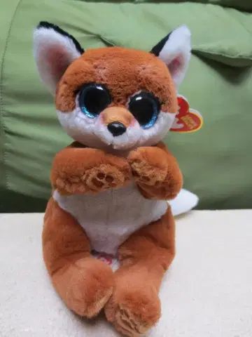 ty 비니베리즈 여우 Witt 여우 봉제 인형 16cm 정품