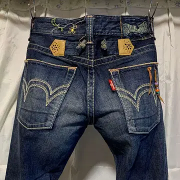 슬림 레그 힙업 로우라이즈 청바지 EDWIN BLUETRIP BTL523