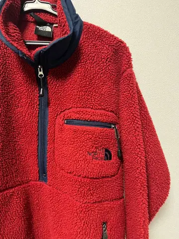 THE NORTH FACE 보아 플리스 자켓 M 레드 고품질