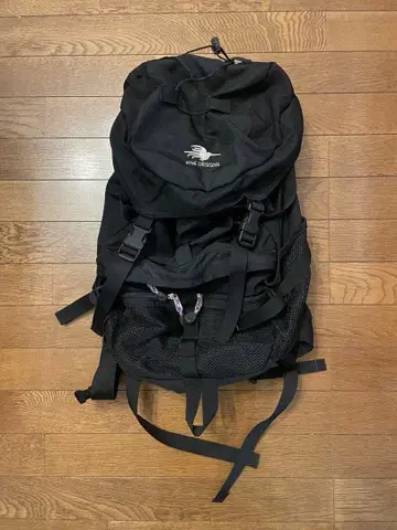 KIVA DESIGNS 블랙 백팩