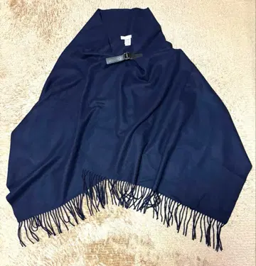 온워드 자유구 캐시미어 스톨 네이비