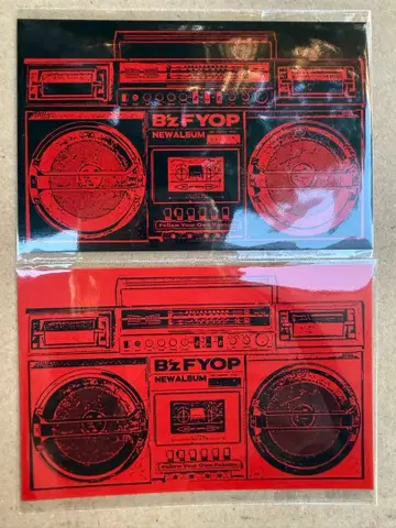 B'z LIVE-GYM 2025 -FYOP- 회장 한정판 스티커 2매