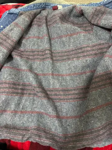 데님 자켓 울 라이닝 코듀로이 옷깃