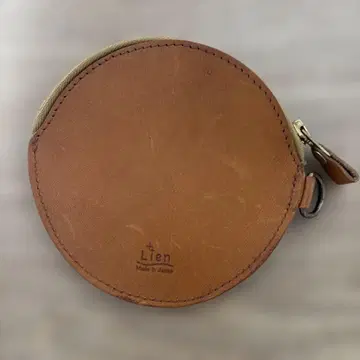 Lien 가죽 코인 케이스 원형