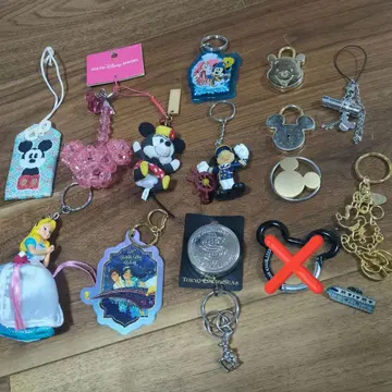 디즈니 캐릭터 키링 세트