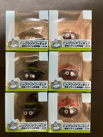 드래곤 퀘스트 AM 빅 클리어 피규어 직업 슬라임 등장편 6개 세트