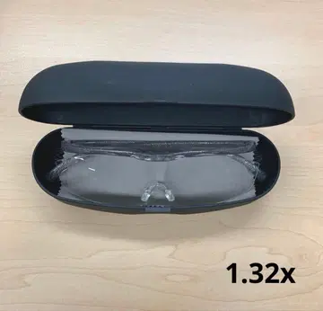 미사용 새상품 하즈키 루페 라지 1.32x 티타늄 컬러