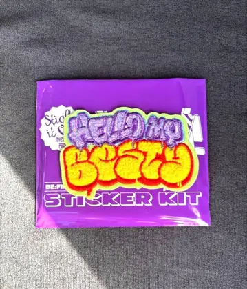 BE:FIRST 모코모코 자수 스티커 Hello My BESTY