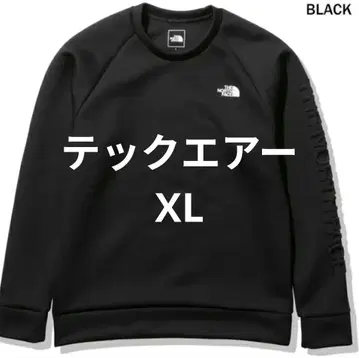 THE NORTH FACE 블랙 맨투맨 XL 테크 에어