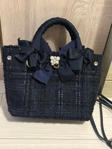 [ 미사용 새상품 ] 레크리에이티브 Le creative? 트위드 백