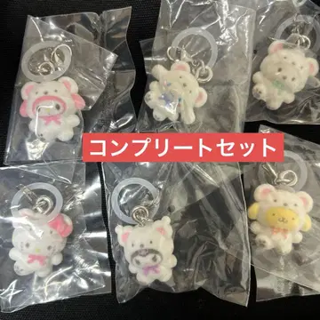 산리오 캐릭터즈 포근포근 스노우 마커 액세서리 컴플리트