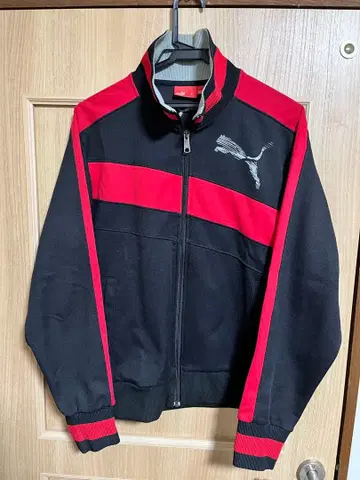 PUMA 저지 세트 블랙/레드