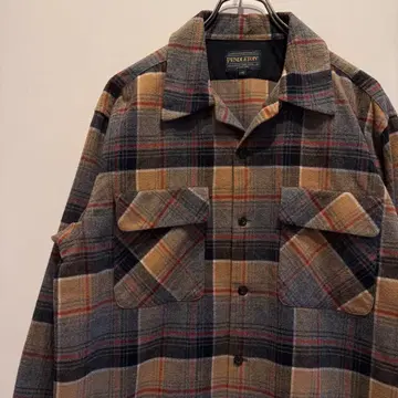PENDLETON 펜들턴 플란넬 보드 셔츠 루프 칼라 셔츠