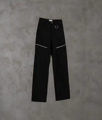 ADRER 더블 지퍼 스트레이트 데님 XS 사이즈