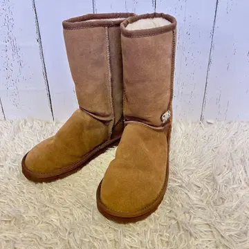 POPITS USA 울 보아 부츠 M 상당 23cm 참 포함