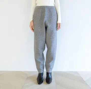 SeaRoomlynn 울 니트 Relax 팬츠 베이지