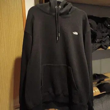 THE NORTH FACE 블랙 후드티