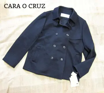 [ 새상품급 ] CARA O CRUZ 가벼운 P 코트 자켓 네이비 11호