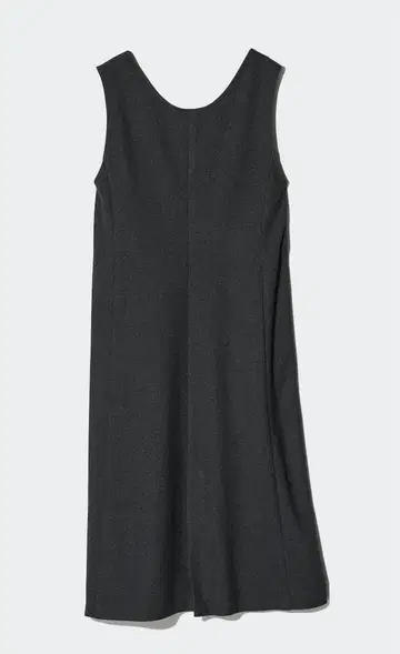 브러쉬드 저지 오버롤 스커트/기장 짧음