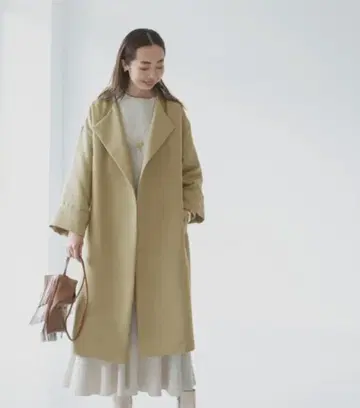 Noble 트리플 크로스 가운 코트