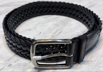 미사용 새상품 어반 리서치 메쉬 가죽 벨트 블랙