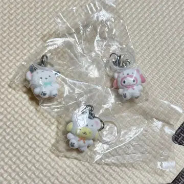 산리오 메지루시 액세서리 포근포근 스노우