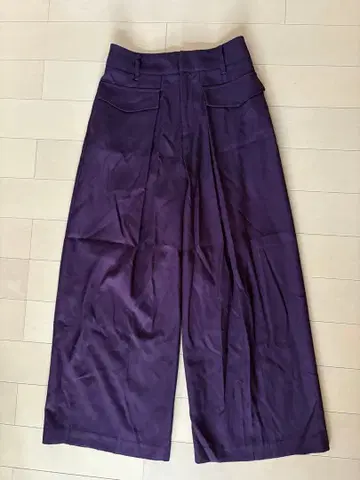 KBF 퍼플 와이드 팬츠