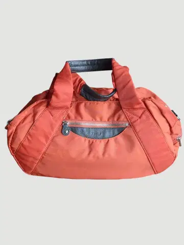 이자크 Y'SACCS 보스턴 백 나일론 여행용 오렌지