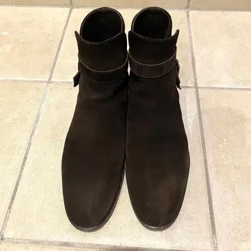 EMPORIO ARMANI 스웨이드 조퍼 조도퍼 부츠