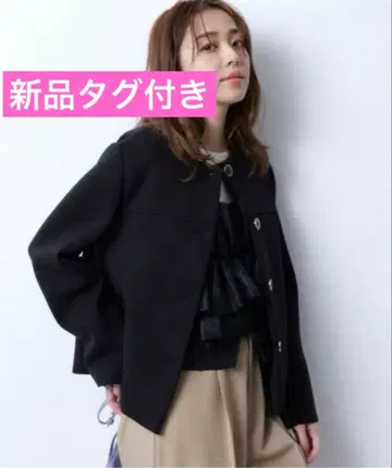 [ 택 포함 새상품 ] JUSGLITTY 종이상자 자켓