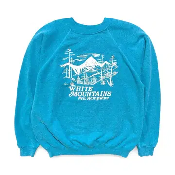 USA 구제 의류 80S USA 제작 빈티지 뉴햄프셔 맨투맨