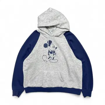 구제 의류 80S 디즈니 미키마우스 빈티지 맨투맨 후드티