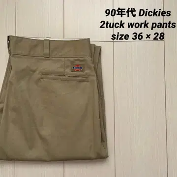 90년대 Dickies 2 워크 팬츠 USA 36 x 28