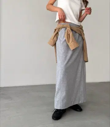 CANALJEAN El mar 파일 롱 스커트