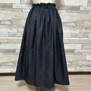 오시마 명주 리메이크 롱 스커트